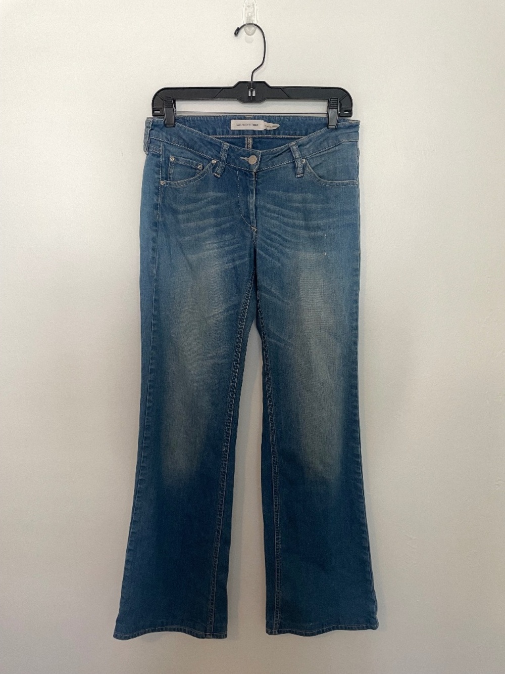 Isabel Marant Etoile Low Rise Straight Denim Jeans, 90s Y2K, Women's FR38 US 6